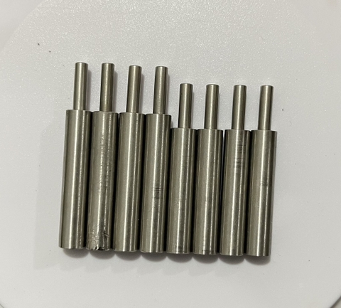 Bộ 8 Chốt nhún cho đế tổng ép kính (4 dài - 4 ngắn)