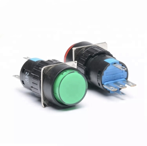 Công tắc nhấn phi 16mm Có đèn