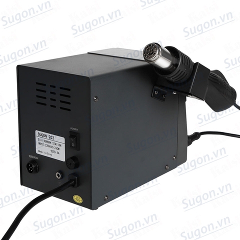 Trạm khò gió nóng - Hàn thiếc 2in1 SUGON 202