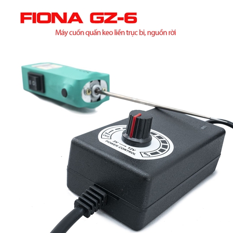 Máy cuốn quấn keo liền trục nguồn rời Fiona GZ-6