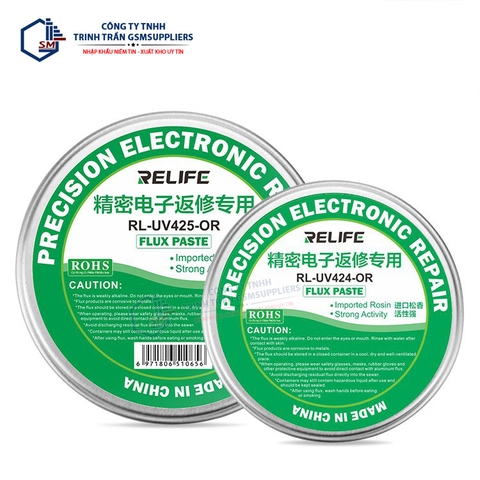Mỡ hàn RELIFE RL-UV425-OR