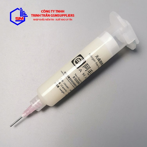 Mỡ khò hàn Amaoe free Halogen ( Ống Xilanh ) Hàng Nhật