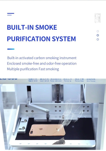 Laser Holy LG-500 Nguồn UV chạy vật liệu Kim loại và Phi kim