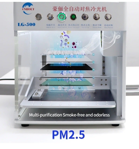 Laser Holy LG-500 Nguồn UV chạy vật liệu Kim loại và Phi kim
