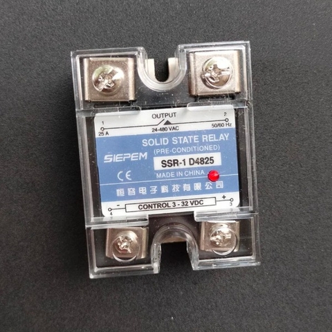 Rơ le bán dẫn Solid SIEPEM SSR-1 D4825 25A