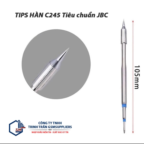 Tips hàn C245 tiêu chuẩn JBC