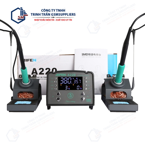 Trạm Hàn Thiếc AIFEN A220 Máy Hai Tay 350W