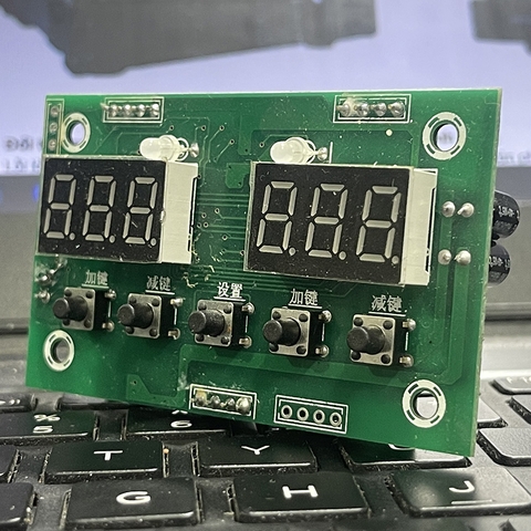 Điều khiển nhiệt độ & thời gian nồi hấp mini