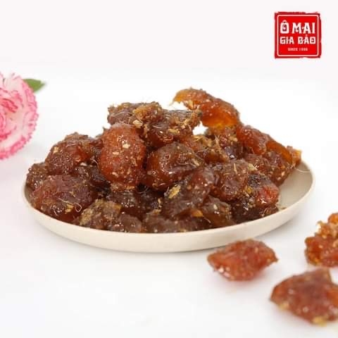 Mận tách hạt xào