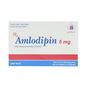 Amlodipin 5mg  H/3x10viên -Domesco- 13.7