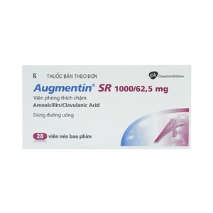 Augmentin 1g H/2x7 viên - GSK - SH               279.5