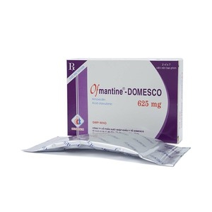 ofmantine 625mg hộp 2 vỉ x 7 viên