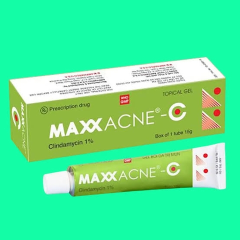 Gel bôi da Maxx Acne-AC Ampharco U.S.A điều trị mụn trứng cá (15g)