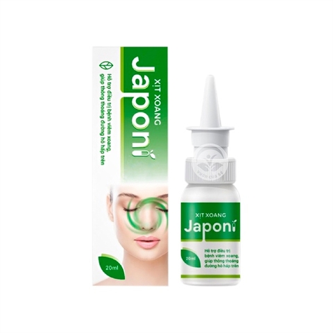 Thuốc xịt mũi điều trị xoang Japoni - Việt Nam - 20ml