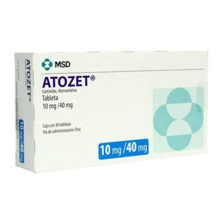 Atozet 10mg/40mg (Hộp 3 vỉ x 10 viên)