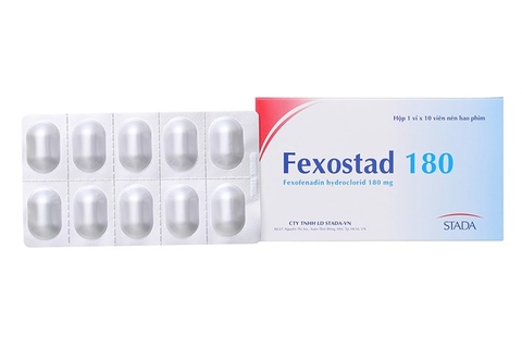 Thuốc chống dị ứng Fexostad 180