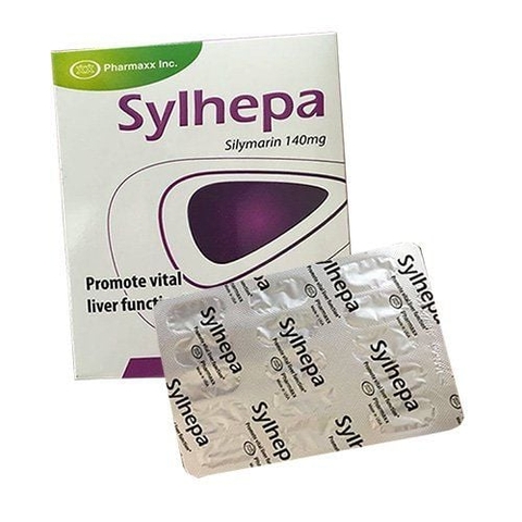 Sylhepa 140mg Silymarin Viên bổ gan hộp 90 viên