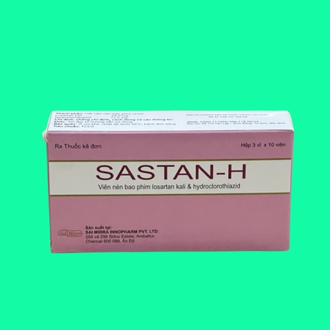 Thuốc Sastan-H điều trị tăng huyết áp và sức khỏe tim mạch