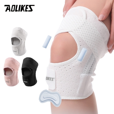 Đai đầu gối thấm mỹ cao cấp hỗ trợ trong thể thao Aolikes mã SS00