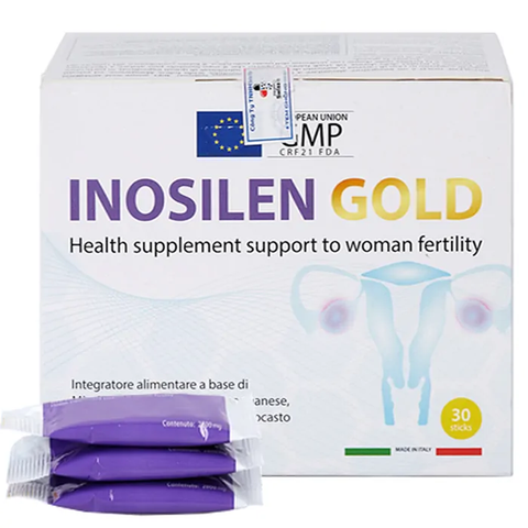 Thực phẩm bảo vệ sức khỏe: INOSILEN GOLD (30 gói)