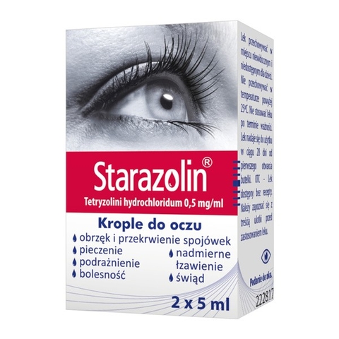Dung dịch nhỏ mắt StaraZolin (Hộp 2x5ml)