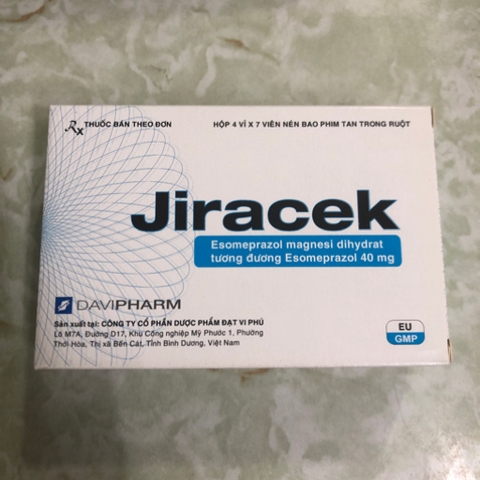 Jiracek 40mg- Thuốc điều trị bệnh dạ dày, thực quản