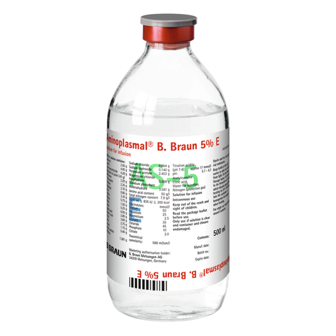 Aminoplasmal 5% 500ml