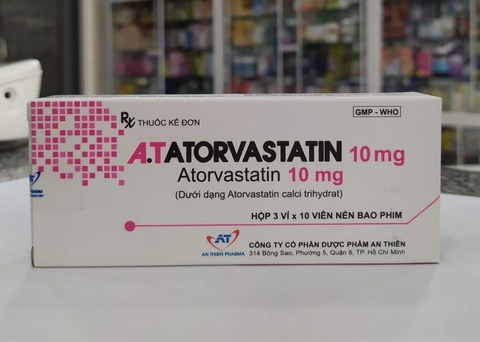 A.T Atorvastatin 10 mg