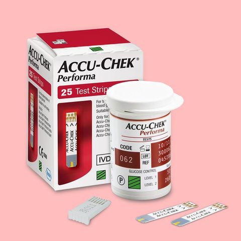 Que thử đường huyết Accu-Chek Performa (hộp 25 và 50 que)