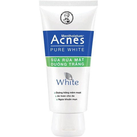 Acnes Pure White Cleanser – Sữa rửa mặt dưỡng trắng