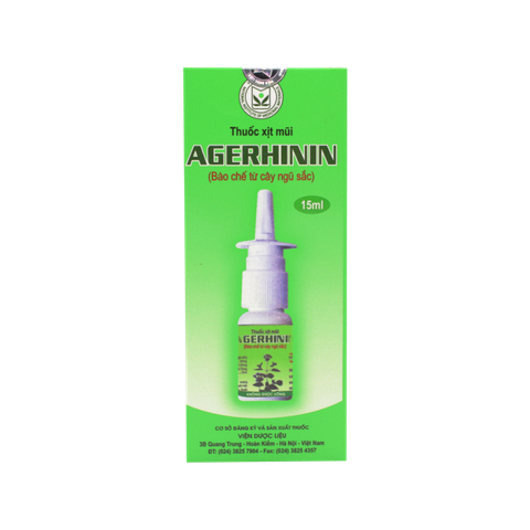 Agerhinin Thuốc Xịt Trị Viêm Mũi