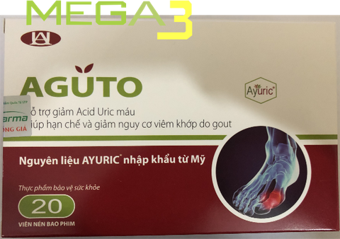 AGUTO ( Ayuric ) Hạ acid Uric máu