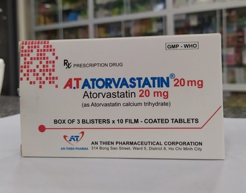 A.T Atorvastatin 20 mg