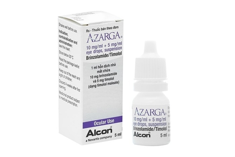 Thuốc nhỏ mắt trị tăng nhãn áp Azarga 5ml