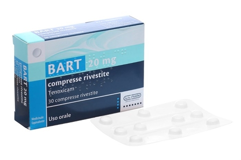 Thuốc giảm đau, kháng viêm Bart 20mg 30 viên