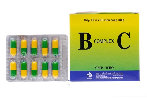 Thuốc B Complex C Vidipha 100 viên