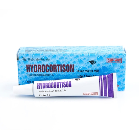 Mỡ tra mắt Hydrocortison điều trị viêm kết mạc