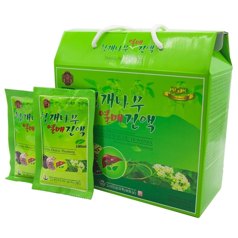 Bổ Gan - Giải Rượu Hovenia 100Ml x 15 Gói