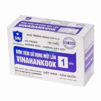 Bơm tiêm Vinahankook 1ml hộp 100 cái