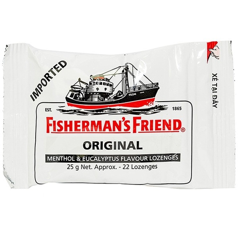 Kẹo Cay Con Tàu Fisherman's Friend Original 25G
