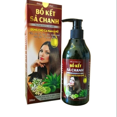 Dầu gội bồ kết xả chanh 300ml