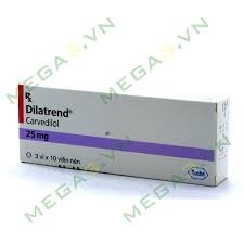 Dilatrend 25Mg