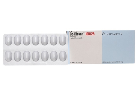 Thuốc điều trị cao huyết áp Co Diovan 160/25mg