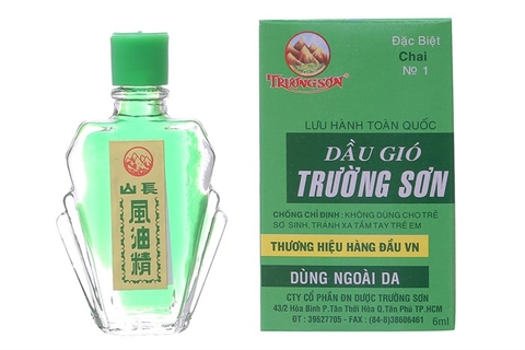 Dầu gió Trường Sơn hộp 20 lọ