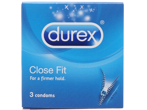 Hộp 3 cái Durex Close Fit