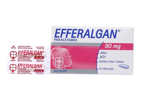 Efferalgan 80Mg Đặt Hậu Môn