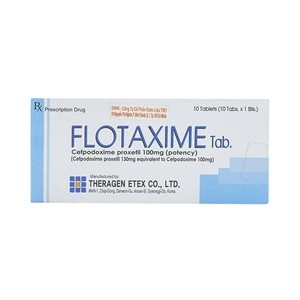 Flotaxime hộp 10 viên