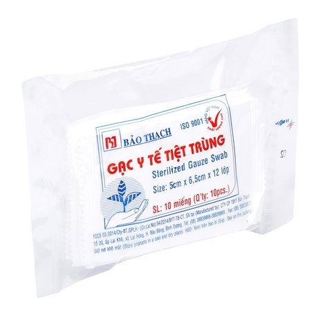Gạc y tế tiệt trùng Bảo Thạch