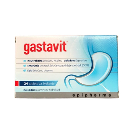 Gastavit Tablet Điều Trị Triệu Chứng Trào Ngược Dạ Dày