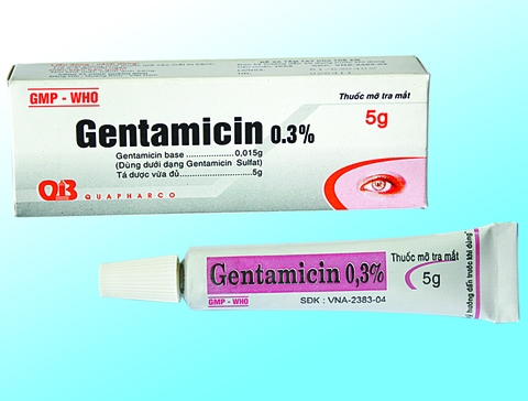 Mỡ Gentamicin 0,3%
